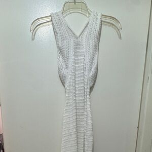 BEACH or SWIM long mesh dress cover